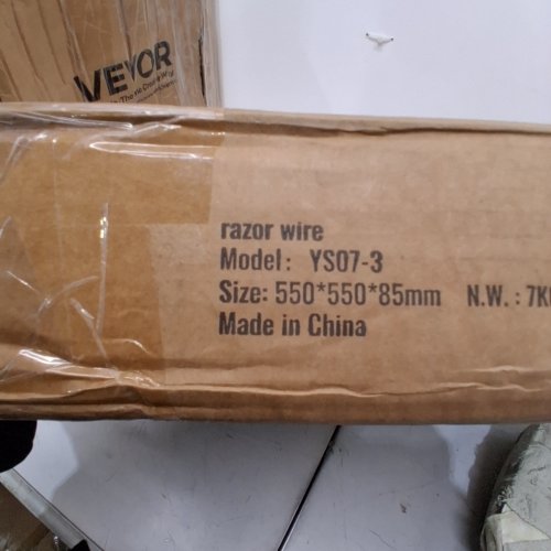 RAZOR RIBBON WIRE BARBED GALVANIZED FENCING - 98FT - SILVER (MODEL: YS07-3) image 2
