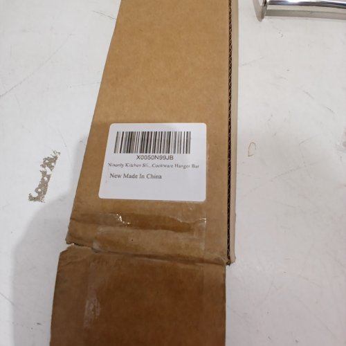 COOKWARE HANGER BAR - 15" - CHROME image 2