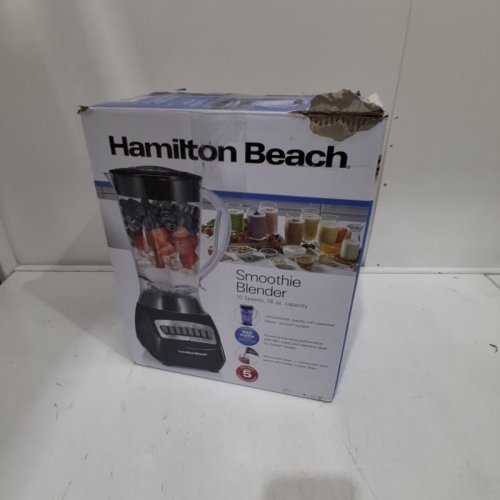HAMILTON BEACH 10 SPEED SMOOTHIE BLENDER - 352W - BLACK - (MODEL:50190JC) image 5