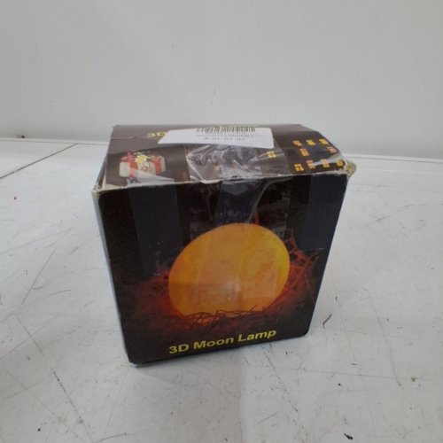 SUNIX MOON LAMP BABY NIGHT LIGHT 3D PRINTED MOON LIGHT USB CHARGING - COOL WHITE, WARM YELLOW image 4