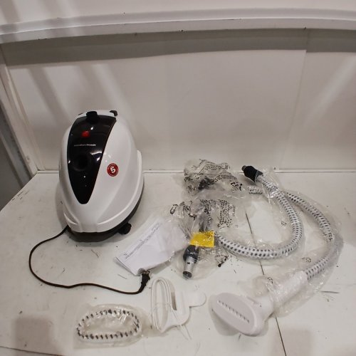 HAMILTON BEACH FULL-SIZE GARMENT STEAMER, 90 MINUTE STEAMING, 1500W - BLACK/WHITE (MODEL: 11552CR) image 3