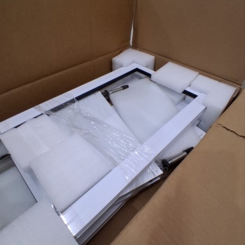 VEVOR DOG DOOR FOR SLIDING GLASS DOOR - 75-7/8" TO 80-11/16" - WHITE (MODEL: CWM03-M) image 3
