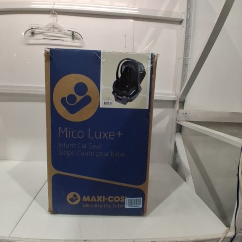 MAXI-COSI MICO LUXE+ INFANT CAR SEAT, LIGHTWEIGHT, EASY INSTALL WITH MAXILOCK - 30LB MAX - BLACK (MODEL: 22366CTWB) image 5