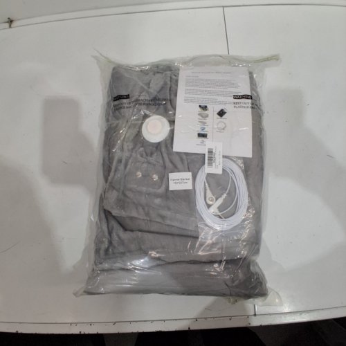 EARTHING CONDUCTIVE FIBER GROUNDING BLANKET - 60" X 82" - GReY image 4