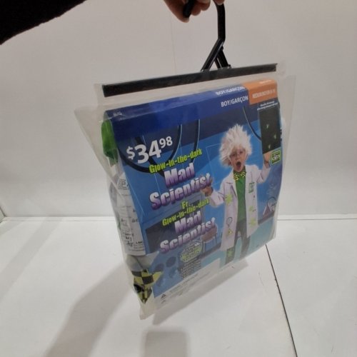 4PC PALAMON GLOW-IN-THE-DARK MAD SCIENTIST COSTUME - MEDIUM 10-12 - MULTICOLOUR (STYLE: 30588GID (M)) image 5