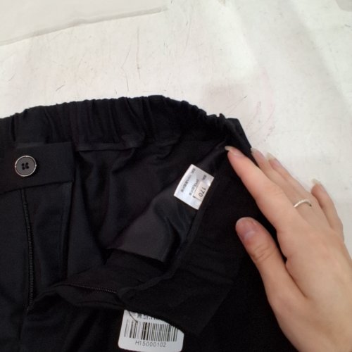 BOY'S FORMAL DRESS PANTS - SMALL - BLACK image 2