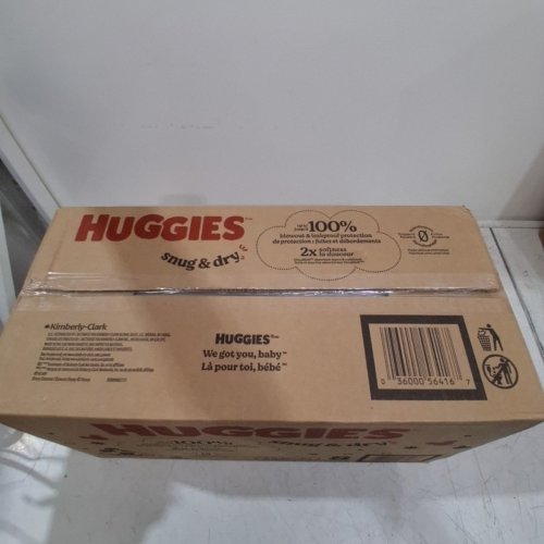 96PK HUGGIES SNUG & DRY BABY DIAPERS - SIZE 8 / 45+LBS - MULTICOLOURED (MODEL : 5641601) image 3