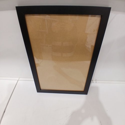 AMAZON BASICS WOOD POSTER RECTANGULAR FRAME - 12" X 18" - BLACK image 2
