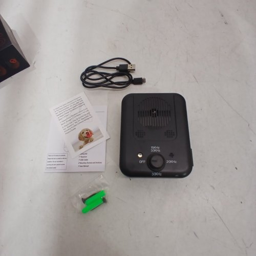 QUEENMEW DOG ANTI BARKING DEVICE - 33FT RANGE - BLACK (MODEL: K4) image 2