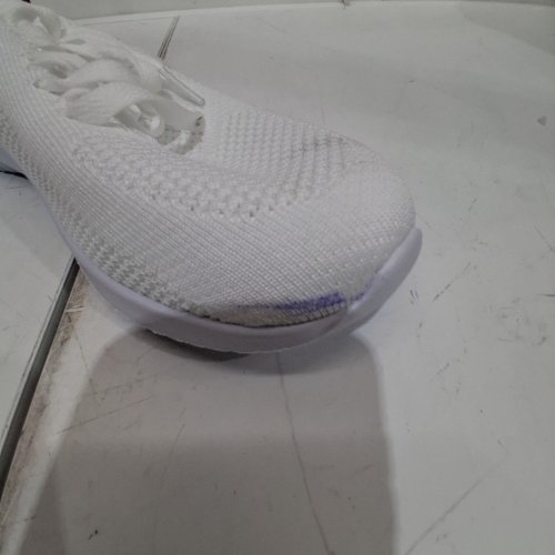 WOMEN'S ATHLETIC WORKS KNIT SLIP-ON SNEAKERS - 9 - WHITE (STYLE: 26HERCY23) image 6