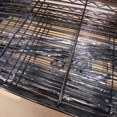 XCITY STORAGE SHELVES - 6-TIER/30" X 14" X 70" - BLACK image 3