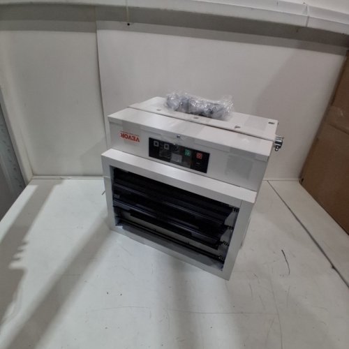 VEVOR DIGITAL FAN-FORCED CEILING MOUNT SHOP/GARAGE HEATER W/ REMOTE CONTROL & OVERHEAT PROTECTION, 5000W - 11" X 13" - WHITE - (MODEL: BGP2102-50R) image 5