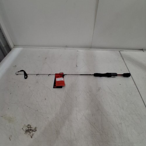 UGLY STIK CARBON ICE SPINNING FISHING ROD - 28" - RED/BLACK image 2