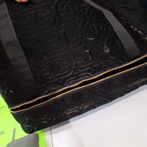 SAM EDELMAN ETHYL WEEKENDER DUFFEL HANDBAG - BLACK (MODEL: 1984946) image 4