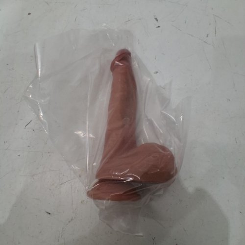 BARBURTERRY REALISTIC SILICONE DILDO SEX TOY - 7" - NATURAL image 3