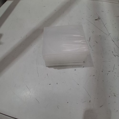 10PK CLEAR DOUBLE SIDED DVD/CD CASES - CLEAR image 2
