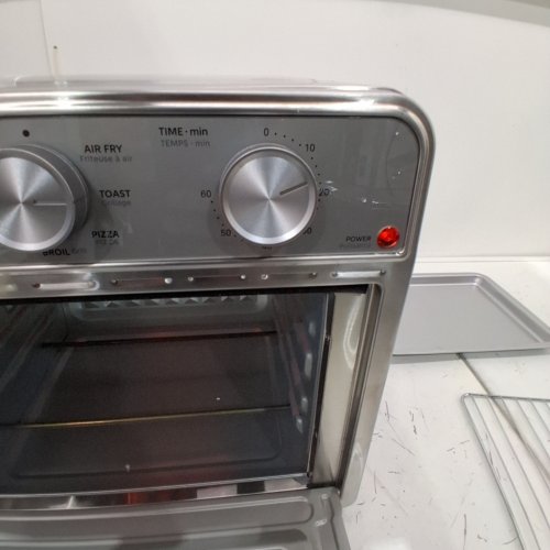 MIDEA AIR FRY TOASTER OVEN - 22 QT, 1500W, 120 V - SILVER (MODEL: MET21C3AST/CA) image 2