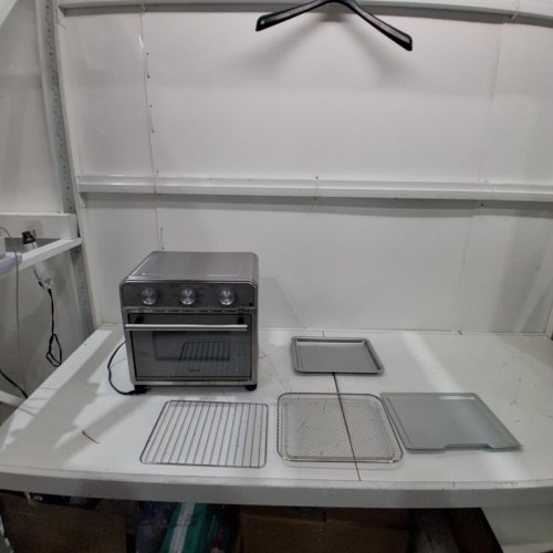 MIDEA AIR FRY TOASTER OVEN - 22 QT, 1500W, 120 V - SILVER (MODEL: MET21C3AST/CA) image 3