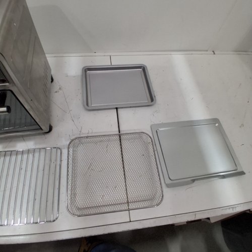 MIDEA AIR FRY TOASTER OVEN - 22 QT, 1500W, 120 V - SILVER (MODEL: MET21C3AST/CA) image 4