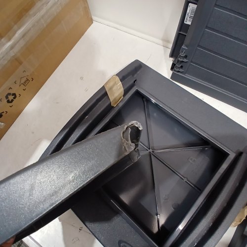 SUNCAST PLASTIC TRASH CAN HIDEAWAY - 33 GALLON - 31'' X 17'' - BLACK (MODEL: GHW1732C) image 4