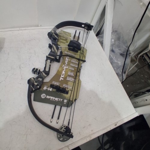 BARNETT CAMO COMPOUND YOUTH BOW - 17-22 LBS DRAW WEIGHT; 18-22" DRAW LENGTH - CAMO (MODEL: TOMCAT/BAR30017) image 6