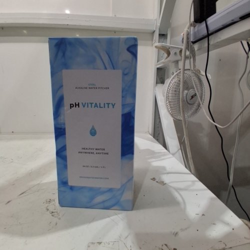 PH VITALITY STAINLESS STEEL ALKALINE WATER PITCHER - 64OZ image 3