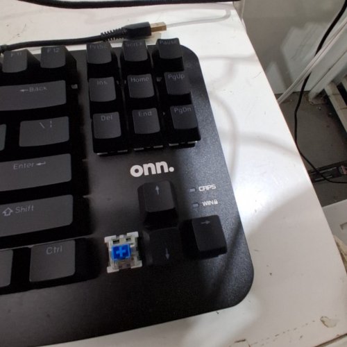 ONN RGB MECHANICAL COMPACT TENKEYLESS GAMING KEYBOARD - 87 KEYS - BLACK - (MODEL:ONA23HO018C) image 5
