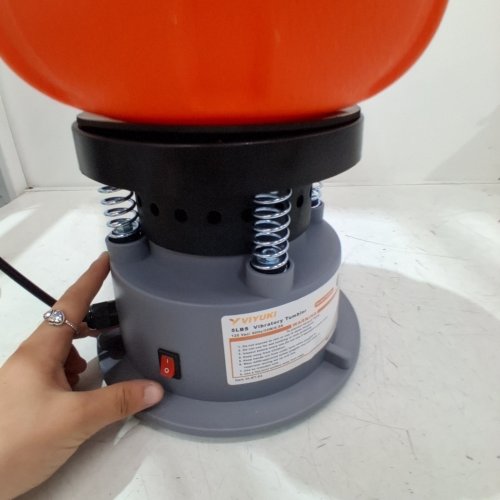 LEEGOL ELECTRIC 5 LBS VIBRATORY TUMBLER - ORANGE (MODEL: PG-LG-003) image 2