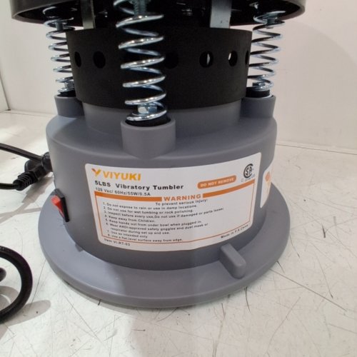 LEEGOL ELECTRIC 5 LBS VIBRATORY TUMBLER - ORANGE (MODEL: PG-LG-003) image 3
