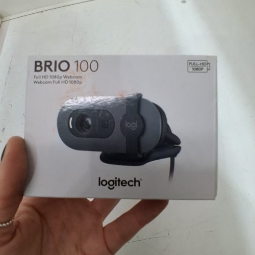 LOGITECH BRIO 100 FULL HD 1080P WEBCAM WITH BUILT-IN MICROPHONE - GRAPHITE image 2