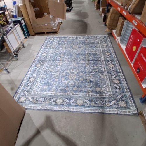 OPPODREAM VINTAGE AREA RUG - 8FT X 10FT - BLUE image 2