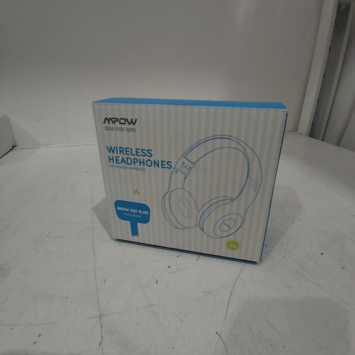 MPOW WIRELESS HEADPHONES - BLUE (MODEL: BH441A) image 4