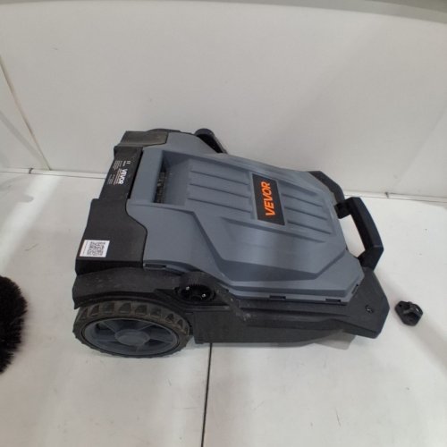 WALK-BEHIND MANUAL HAND PUSH FLOOR SWEEPER - 25.6" SWEEPING WIDTH - GRAY/BLACK (MODEL: S13-001A) image 6