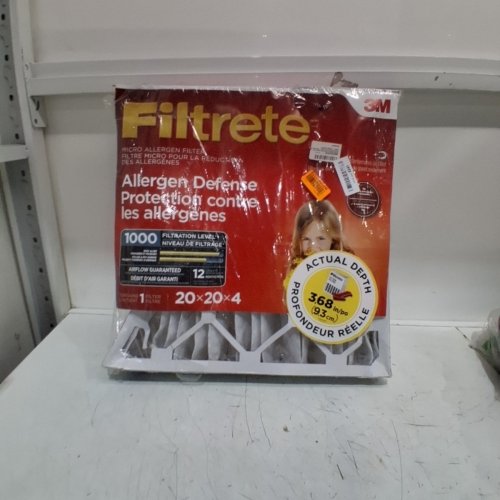 FILTRETE MICRO ALLERGEN FILTER - 20X20X4 - 3M image 4