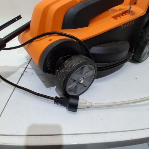 LAWNMASTER ELECTRIC CORDED LAWN MOWER - 15" 11AMP - BLACK/ORANGE (MODEL: MEB1114K) image 2