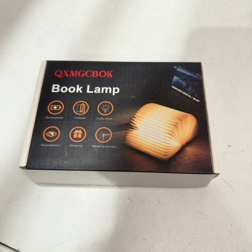 QXMGCBOK LED FOLDABLE BOOK LAMP - 5V - 2W - 350LM - AMBER/WHITE image 2