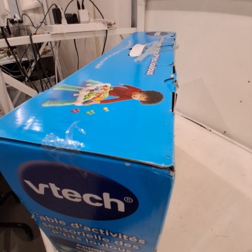 *FRENCH VERSION* VTECH TOUCH & EXPLORE ACTIVITY TABLE - WHITE - MULTI-COLOUR (MODEL: 5408) image 3