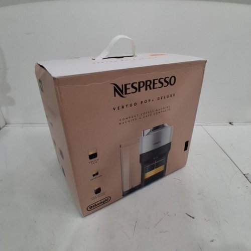 NESPRESSO VERTUO POP+ DELUXE BY DELONGHI SINGLE SERVE COFFEE & ESPRESSO MACHINE - TITAN GREY (MODEL: ENV95S) image 6