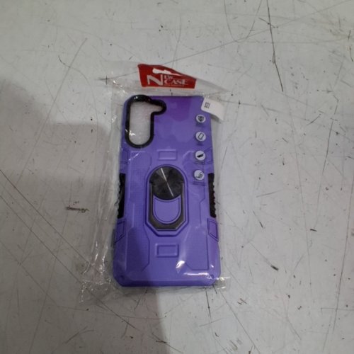 PHONE CASE WITH RING STAND -FOR SAMSUNG S21 - PURPLE image 2