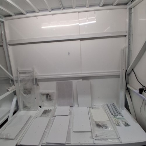 SOMDOT 7 FABRIC DRAWERS DRESSER - 30" X 39" X 12" - WHITE (MODEL: FD109C09) image 2