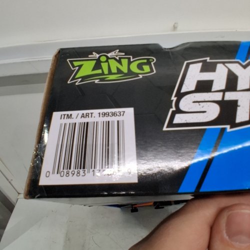 7PC HYPER STRIKE BOW AND ARROWS SET WITH 6 ARROWS AND 2 TARGETS - BLUE/BLACK/ORANGE (MODEL: 1993637) image 4