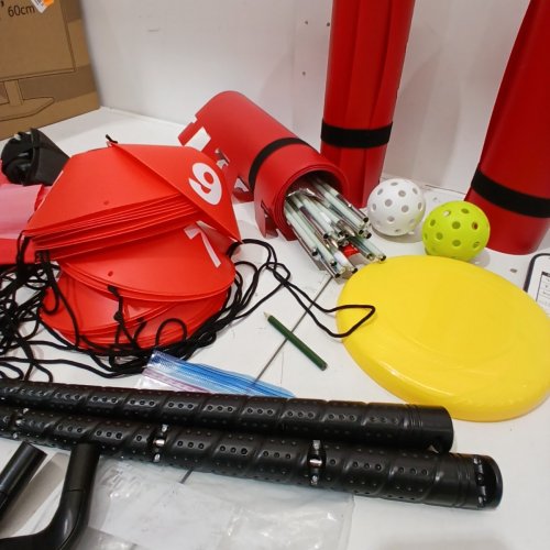 GOLF TOURNAMENT OUTDOOR GOLF SPORTS 9-HOLE BUCKET GOLF YARD GAME SET image 3
