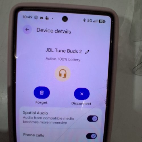 JBL VIBE BUDS 2 TRUE WIRELESS BLUETOOTH IN EAR EARBUD HEADPHONES - BLACK (MODEL: JBLVBUDS2BLKAM) image 2