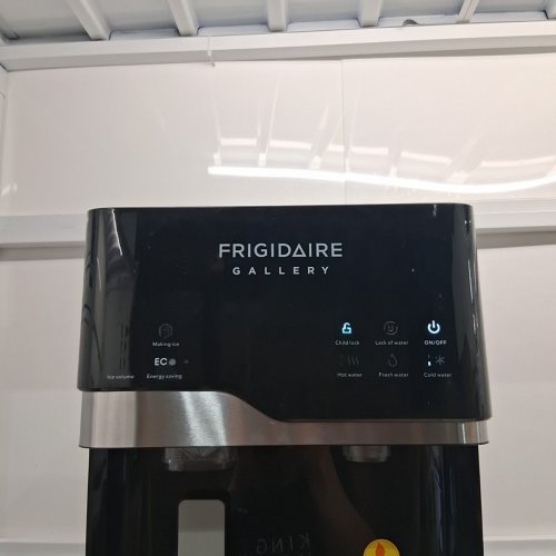 FRIGIDAIRE 3-IN-1 BOTTOM LOAD HOT/COLD WATER COOLER BUILT-IN BULLET ICE MAKER - 50 GAL - BLACK (MODEL: EFWC534-BLACK) image 2