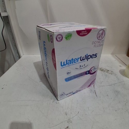 720PK ADULT WATERWIPES 3-IN-1 SENSITIVE + BODY & INTIMATE WIPES - UNSENTED (MODEL : 100015) image 2