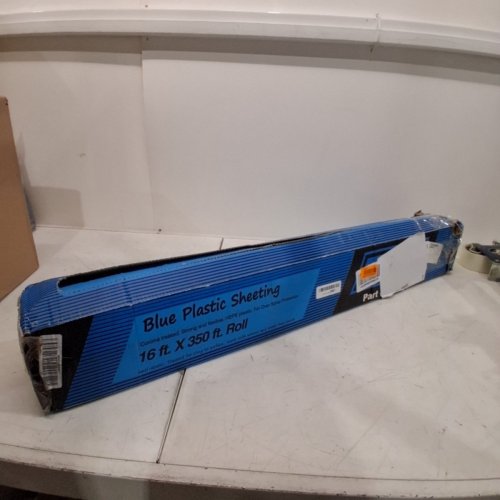 MAXIFILM BLUE PLASTIC SHEETING - 16FT X 350 FT ROLL- (MODEL: 8999) image 3