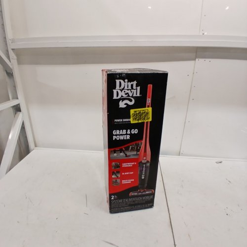 DIRT DEVIL POWER SWERVE PET LIGHTWEIGHT CORDLESS STICK UPRIGHT VACUUM CLEANER FOR CARPET AND HARD FLOORS - RED (MODEL: BD22052V) image 7