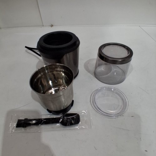 LINKCHEF ELECTRIC COFFEE/SPICE GRINDER - 80G CAPACITY -BLACK / SILVER (MODEL: CG-9220) image 3