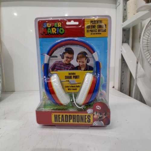 EKIDS LLC SUPER MARIO BROS HEADPHONES image 2