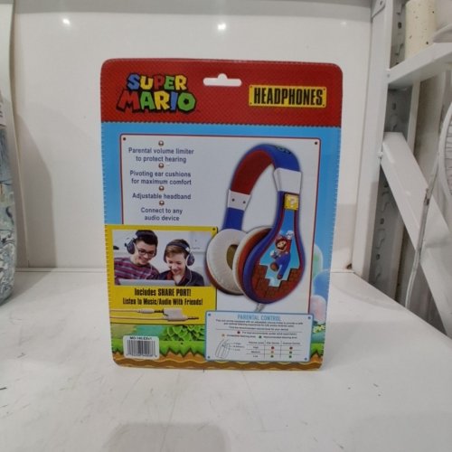 EKIDS LLC SUPER MARIO BROS HEADPHONES image 3